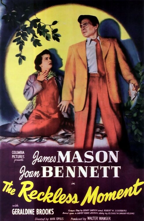 Обложка (Постер) Момент безрассудства / The Reckless Moment (1949) SATRip Обложка (Постер) Момент безрассудства / The Reckless Moment (1949) SATRip