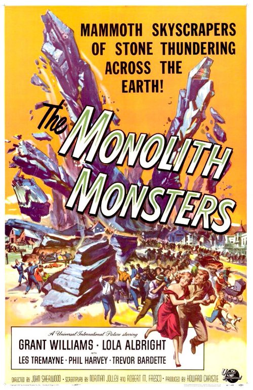 Обложка (Постер) Монстры-монолиты / The Monolith Monsters (1957) SATRip Обложка (Постер) Монстры-монолиты / The Monolith Monsters (1957) SATRip