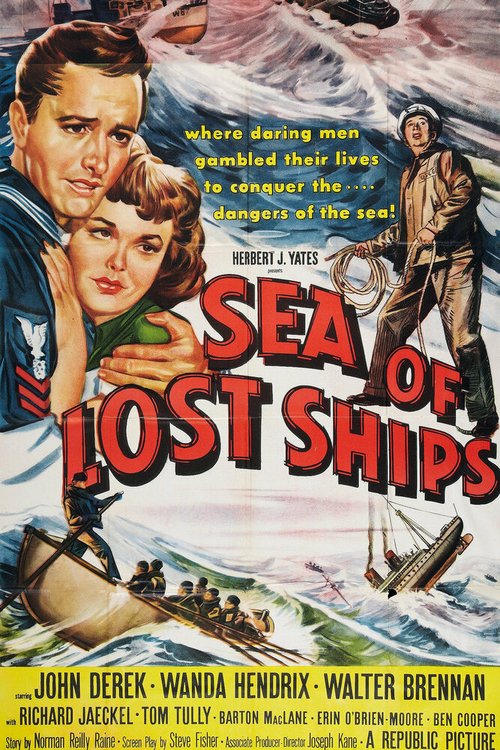 Обложка (Постер) Море погибших кораблей / Sea of Lost Ships (1953) SATRip Обложка (Постер) Море погибших кораблей / Sea of Lost Ships (1953) SATRip