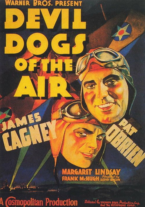 Обложка (Постер) Морская пехота в воздухе / Devil Dogs of the Air (1935) SATRip