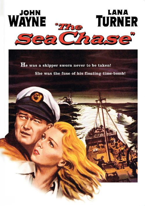 Обложка (Постер) Морская погоня / The Sea Chase (1955) SATRip Обложка (Постер) Морская погоня / The Sea Chase (1955) SATRip