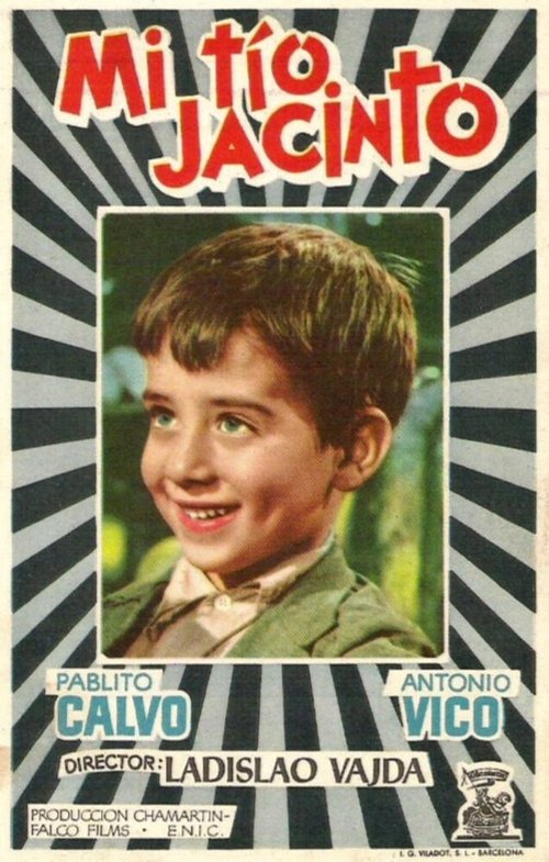 Обложка (Постер) Мой дядя Хасинто / Mi tío Jacinto (1956) SATRip