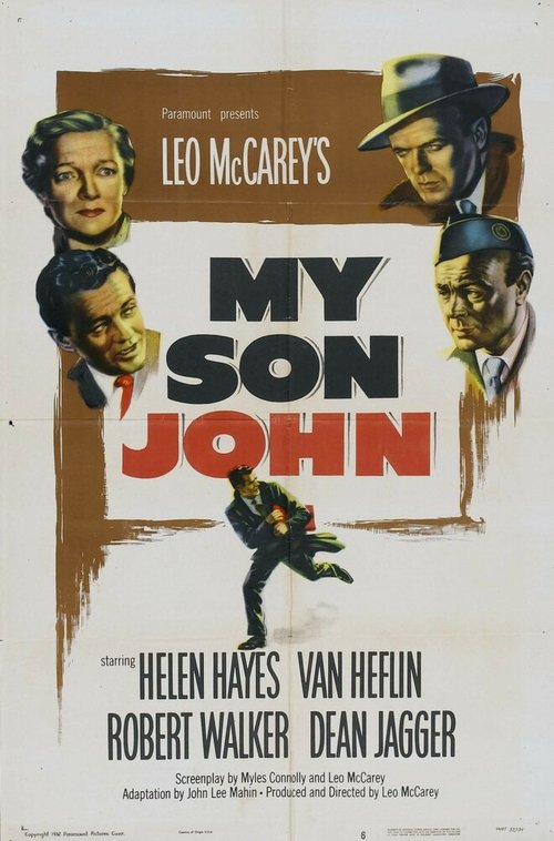 Обложка (Постер) Мой сын Джон / My Son John (1952) SATRip Обложка (Постер) Мой сын Джон / My Son John (1952) SATRip
