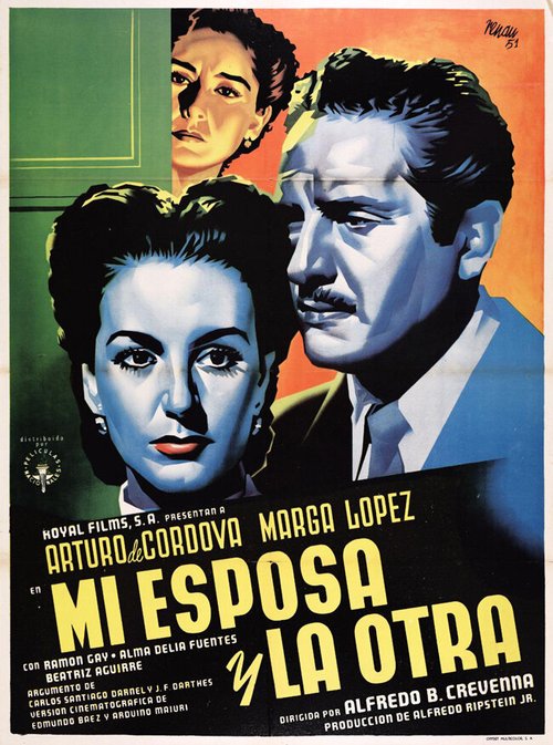 Обложка (Постер) Моя жена и другие / Mi esposa y la otra (1952) SATRip Обложка (Постер) Моя жена и другие / Mi esposa y la otra (1952) SATRip