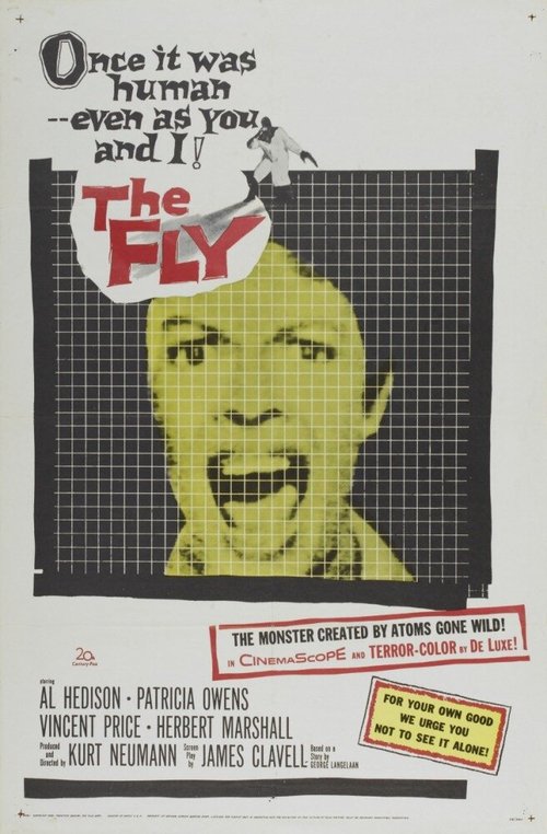 Обложка (Постер) Муха / The Fly (1958) SATRip Обложка (Постер) Муха / The Fly (1958) SATRip