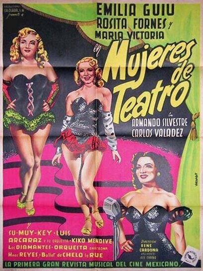 Обложка (Постер) Mujeres de teatro (1951) SATRip Обложка (Постер) Mujeres de teatro (1951) SATRip