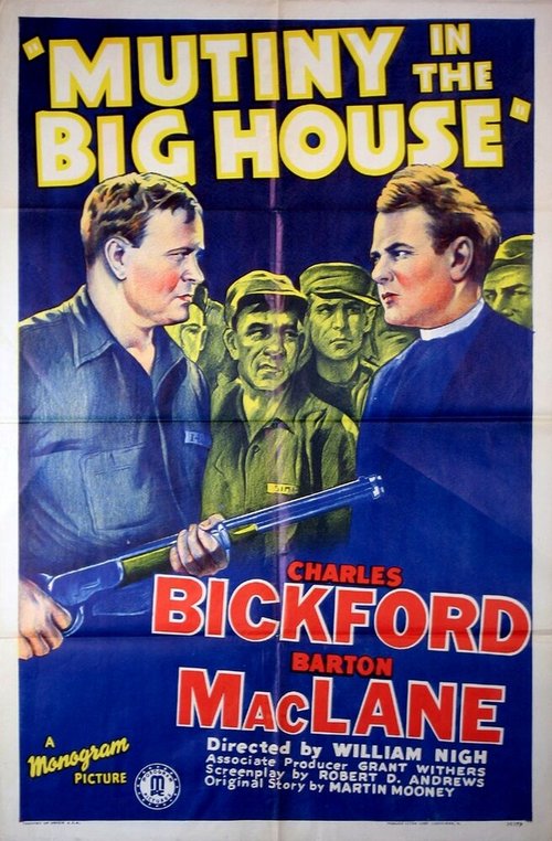 Обложка (Постер) Mutiny in the Big House (1939) SATRip Обложка (Постер) Mutiny in the Big House (1939) SATRip