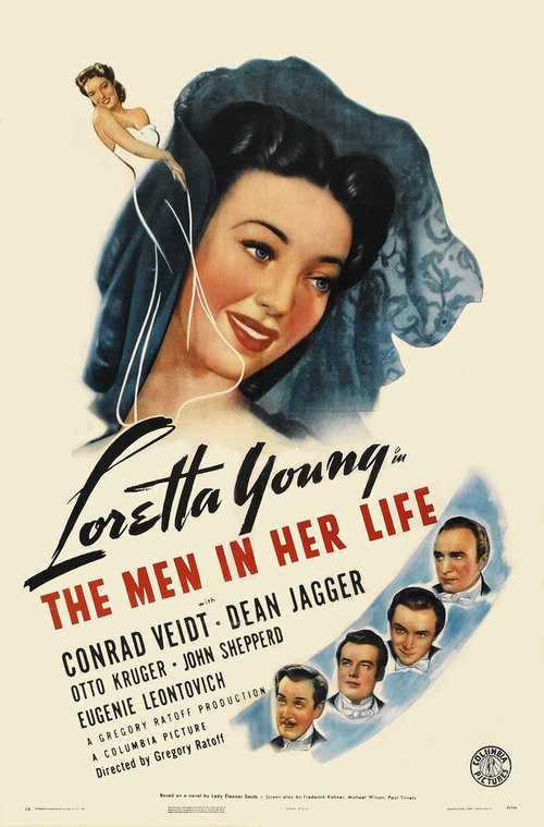 Обложка (Постер) Мужчины в ее жизни / The Men in Her Life (1941) SATRip