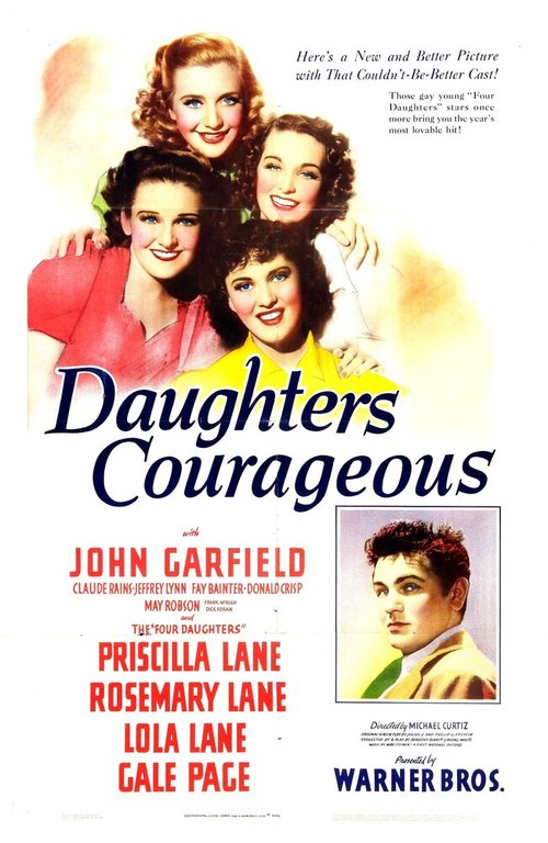 Обложка (Постер) Мужественные дочери / Daughters Courageous (1939) SATRip Обложка (Постер) Мужественные дочери / Daughters Courageous (1939) SATRip