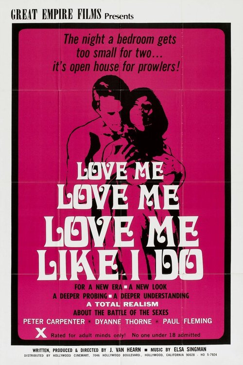 Обложка (Постер) Мужские сексуальные желания / Love Me Like I Do (1970) SATRip Обложка (Постер) Мужские сексуальные желания / Love Me Like I Do (1970) SATRip