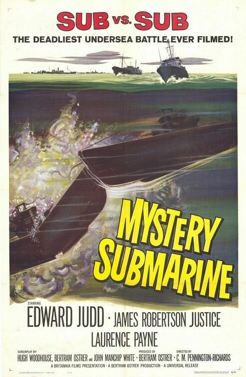 Обложка (Постер) Mystery Submarine (1962) SATRip Обложка (Постер) Mystery Submarine (1962) SATRip