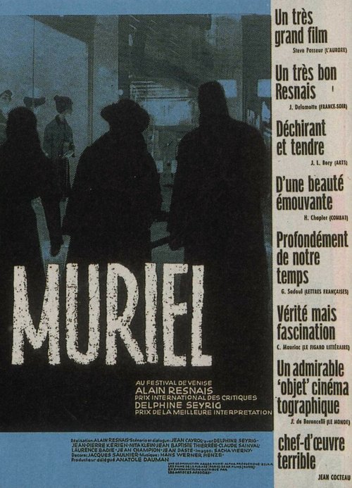 Обложка (Постер) Мюриэль, или Время возвращения / Muriel ou le temps d'un retour (1963) SATRip Обложка (Постер) Мюриэль, или Время возвращения / Muriel ou le temps d'un retour (1963) SATRip