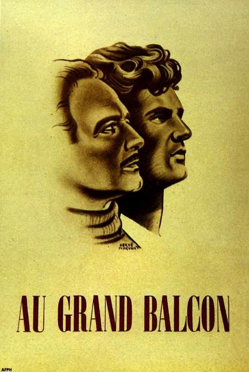 Обложка (Постер) На балконе / Au grand balcon (1949) SATRip Обложка (Постер) На балконе / Au grand balcon (1949) SATRip