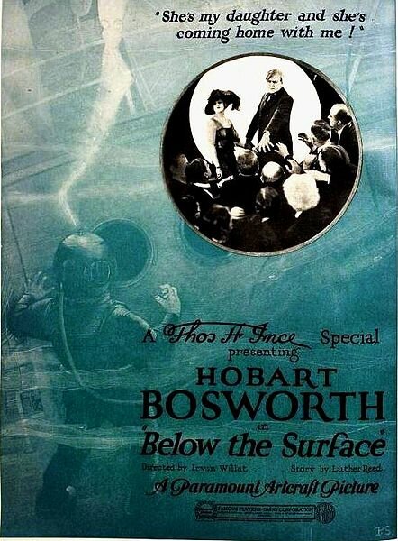 Обложка (Постер) На дне океана / Below the Surface (1920) SATRip