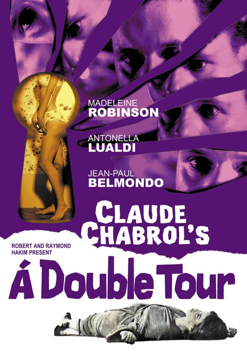 Обложка (Постер) На двойной поворот ключа / À double tour (1959) SATRip