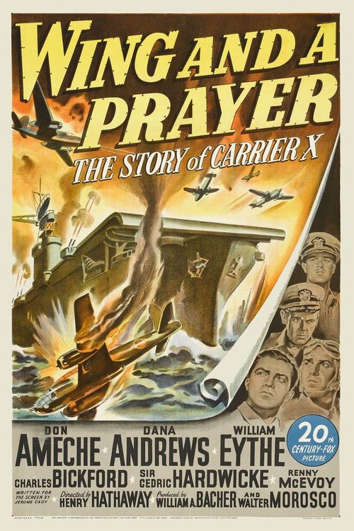 Обложка (Постер) На одном крыле и молитве / Wing and a Prayer (1944) SATRip Обложка (Постер) На одном крыле и молитве / Wing and a Prayer (1944) SATRip