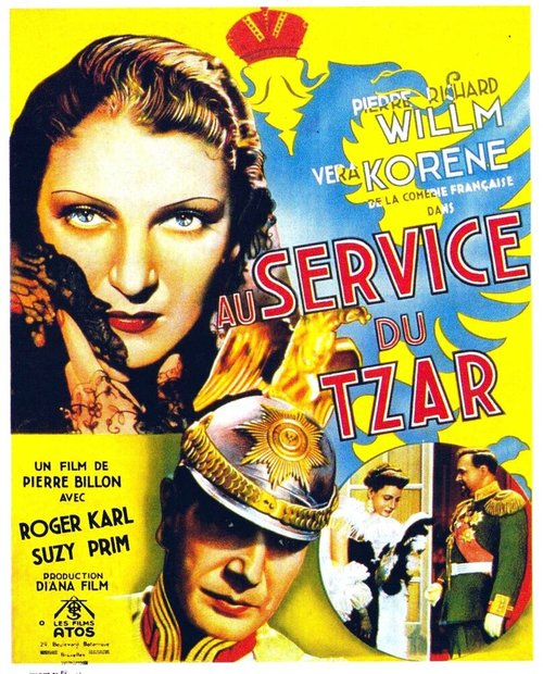 Обложка (Постер) На службе у царя / Au service du tsar (1936) SATRip
