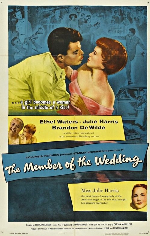 Обложка (Постер) На свадьбе / The Member of the Wedding (1952) SATRip Обложка (Постер) На свадьбе / The Member of the Wedding (1952) SATRip