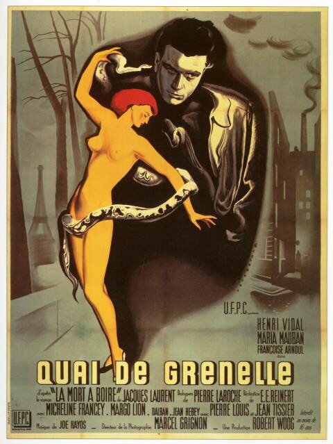 Обложка (Постер) Набережная Гренель / Quai de Grenelle (1950) SATRip Обложка (Постер) Набережная Гренель / Quai de Grenelle (1950) SATRip