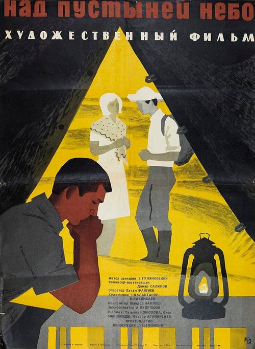 Обложка (Постер) Над пустыней небо (1964) Обложка (Постер) Над пустыней небо (1964)