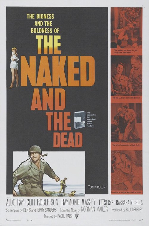 Обложка (Постер) Нагие и мертвые / The Naked and the Dead (1958) SATRip Обложка (Постер) Нагие и мертвые / The Naked and the Dead (1958) SATRip