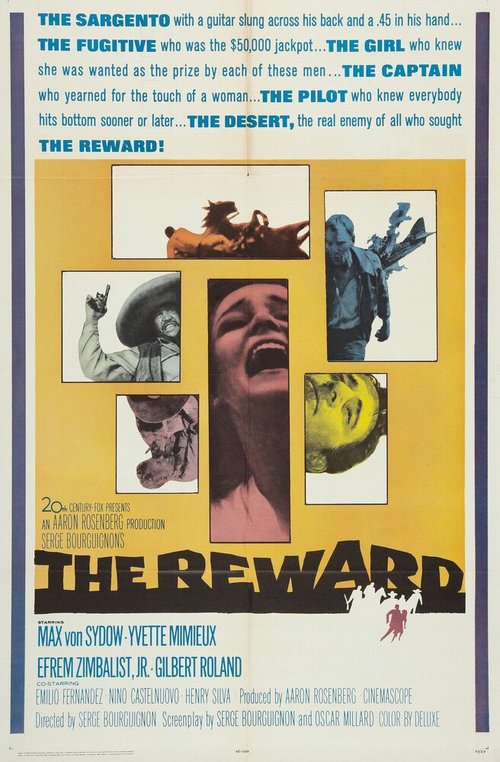 Обложка (Постер) Награда / The Reward (1965) SATRip Обложка (Постер) Награда / The Reward (1965) SATRip