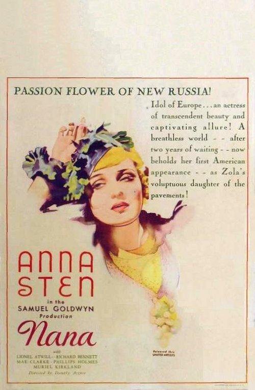 Обложка (Постер) Нана / Nana (1934) SATRip