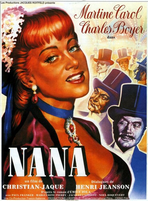 Обложка (Постер) Нана / Nana (1955) SATRip Обложка (Постер) Нана / Nana (1955) SATRip