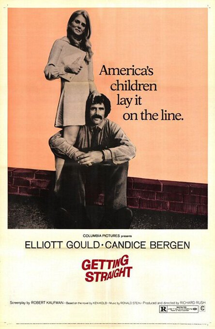 Обложка (Постер) Напрямик / Getting Straight (1970) SATRip Обложка (Постер) Напрямик / Getting Straight (1970) SATRip