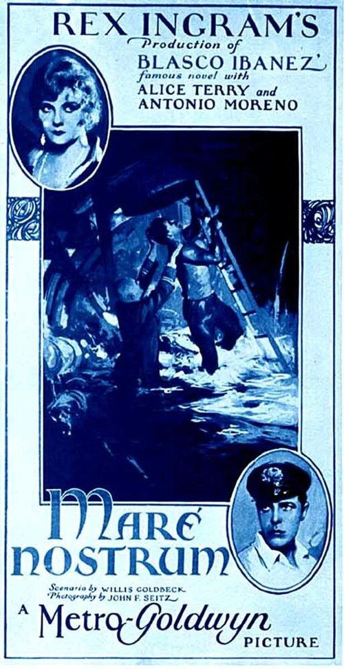 Обложка (Постер) Наше море / Mare Nostrum (1926) SATRip