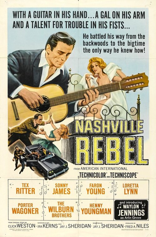 Обложка (Постер) Nashville Rebel (1966) SATRip Обложка (Постер) Nashville Rebel (1966) SATRip