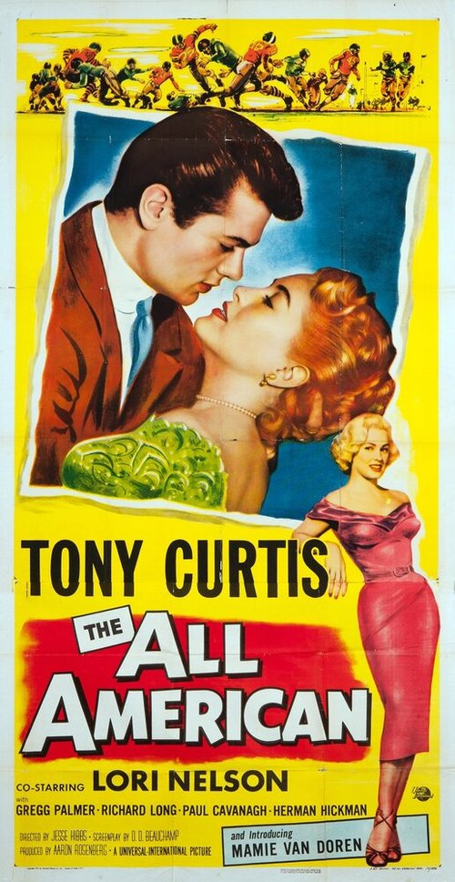 Обложка (Постер) Настоящий американец / The All American (1953) SATRip Обложка (Постер) Настоящий американец / The All American (1953) SATRip