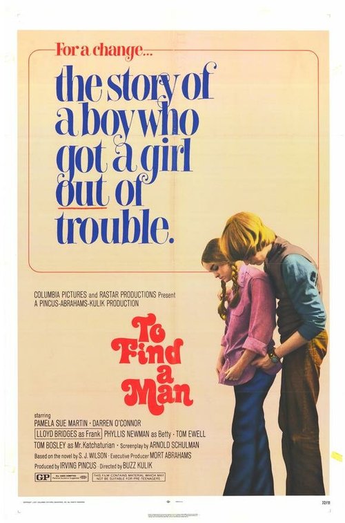 Обложка (Постер) Найти человека / To Find a Man (1972) SATRip Обложка (Постер) Найти человека / To Find a Man (1972) SATRip