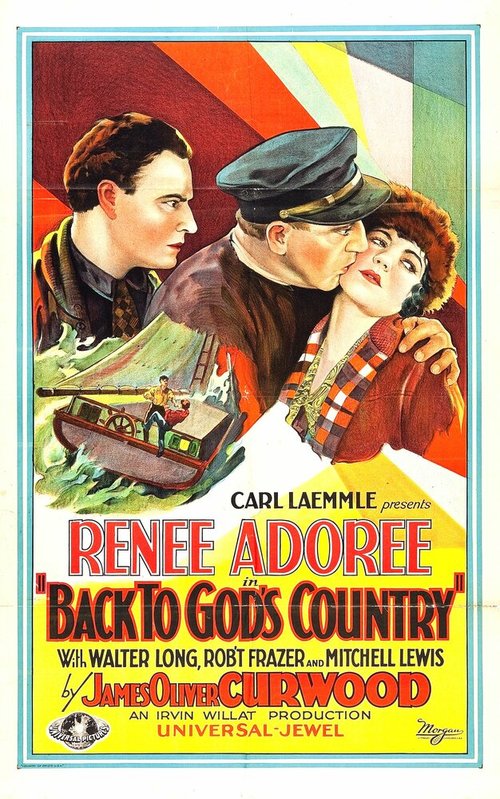Обложка (Постер) Назад в страну Бога / Back to God's Country (1927) SATRip