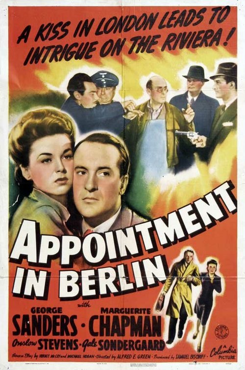 Обложка (Постер) Назначение в Берлин / Appointment in Berlin (1943) SATRip Обложка (Постер) Назначение в Берлин / Appointment in Berlin (1943) SATRip