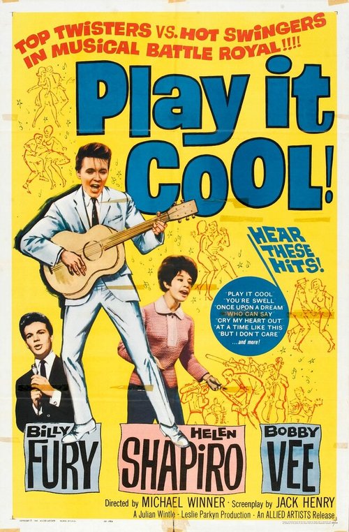 Обложка (Постер) Не горячись / Play It Cool (1962) SATRip Обложка (Постер) Не горячись / Play It Cool (1962) SATRip