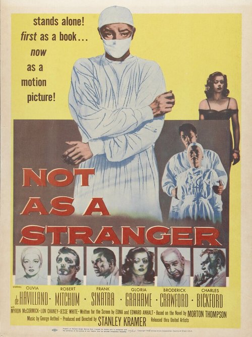Обложка (Постер) Не как чужой / Not as a Stranger (1955) SATRip Обложка (Постер) Не как чужой / Not as a Stranger (1955) SATRip