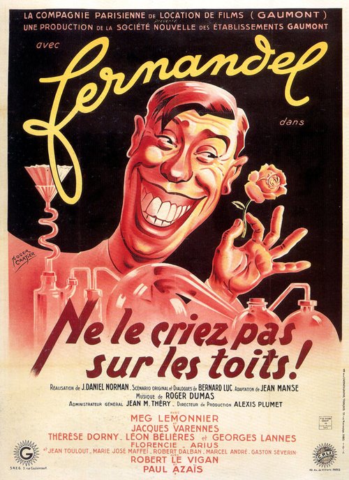 Обложка (Постер) Не кричите об этом на крышах / Ne le criez pas sur les toits (1943) SATRip
