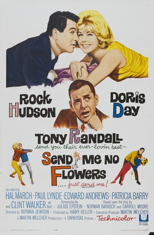 Обложка (Постер) Не присылай мне цветы / Send Me No Flowers (1964) SATRip Обложка (Постер) Не присылай мне цветы / Send Me No Flowers (1964) SATRip