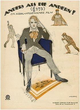 Обложка (Постер) Не такой, как все / Anders als die Andern (1919) SATRip