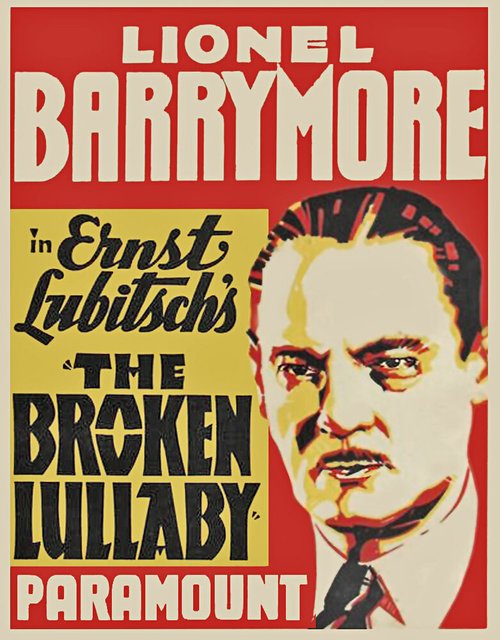 Обложка (Постер) Недопетая колыбельная / Broken Lullaby (1932) SATRip