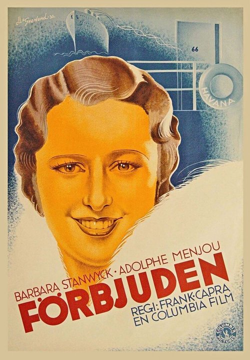 Обложка (Постер) Недозволенное / Forbidden (1932) SATRip