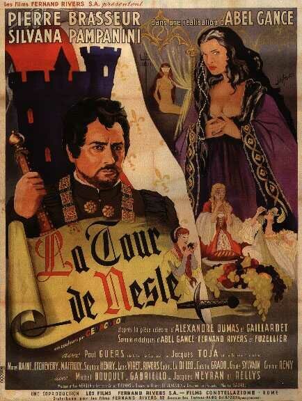Обложка (Постер) Нельская башня / La tour de Nesle (1954) SATRip