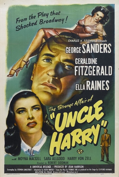 Обложка (Постер) Необыкновенное дело дядюшки Гарри / The Strange Affair of Uncle Harry (1945) SATRip Обложка (Постер) Необыкновенное дело дядюшки Гарри / The Strange Affair of Uncle Harry (1945) SATRip
