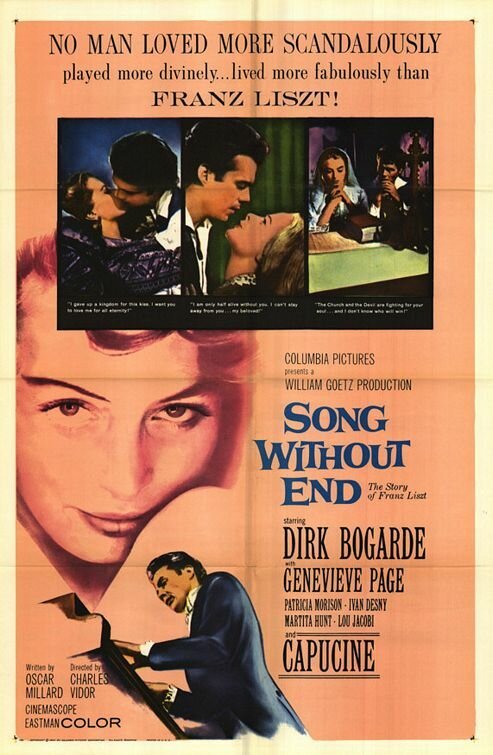 Обложка Неоконченная песнь / Song Without End (1960) 