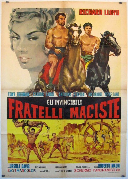 Обложка (Постер) Непобедимые братья Мациста / Gli invincibili fratelli Maciste (1964) SATRip