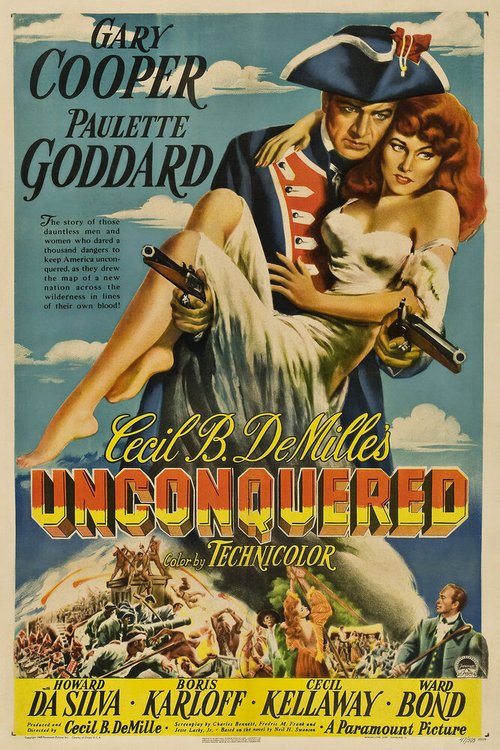 Обложка (Постер) Непобежденный / Unconquered (1947) SATRip Обложка (Постер) Непобежденный / Unconquered (1947) SATRip