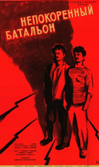 Обложка (Постер) Непокорённый батальон (1965) SATRip Обложка (Постер) Непокорённый батальон (1965) SATRip