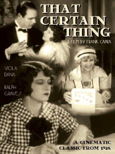 Обложка (Постер) Несомненно та вещица / That Certain Thing (1928) SATRip
