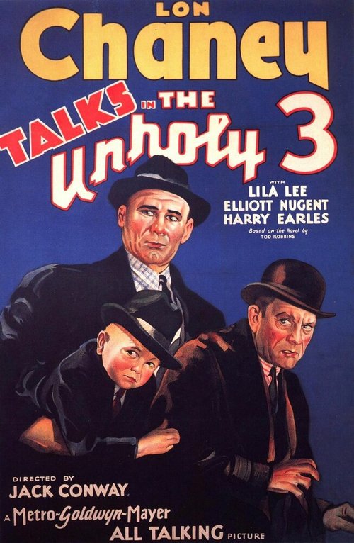 Обложка (Постер) Несвятая троица / The Unholy Three (1930) SATRip